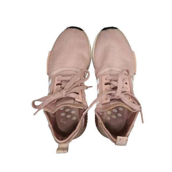 Adidas Shoes Womens 8 Sneakers NMD R1 Athletic Trainers Running Boost Ash Pearl - Picture 6 of 12